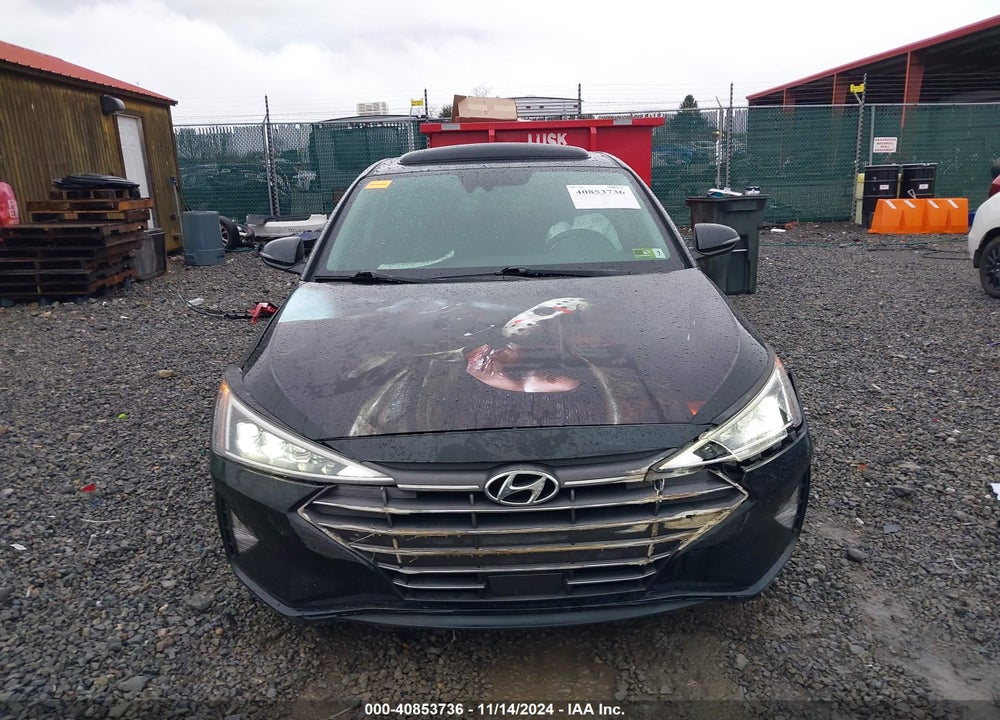 2019 HYUNDAI ELANTRA LIMITED VIN: 5NPD84LF0KH409428