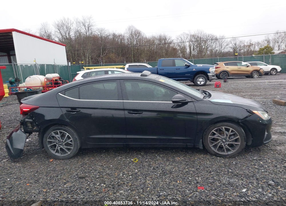 2019 HYUNDAI ELANTRA LIMITED VIN: 5NPD84LF0KH409428