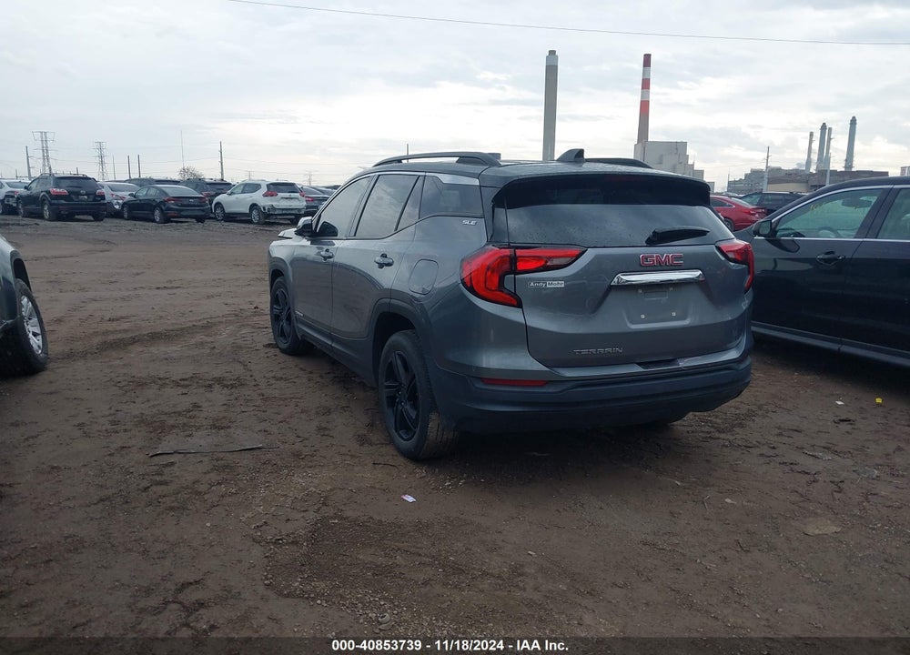 2019 GMC TERRAIN SLE VIN: 3GKALMEV0KL163491