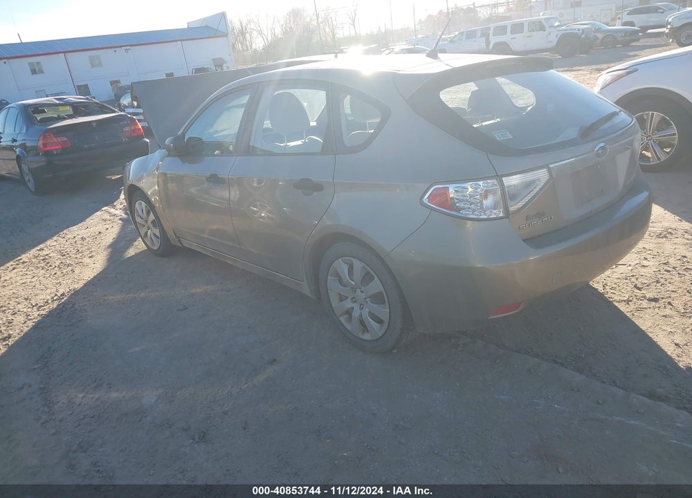 2008 SUBARU IMPREZA 2.5I VIN: JF1GH61668H804447