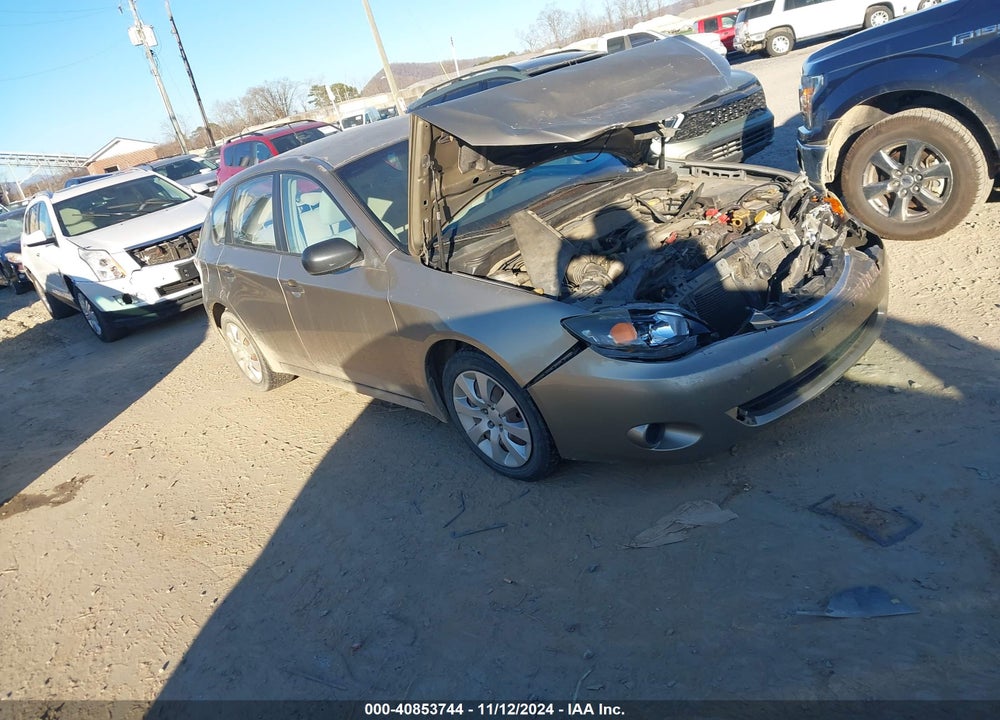 2008 SUBARU IMPREZA 2.5I VIN: JF1GH61668H804447