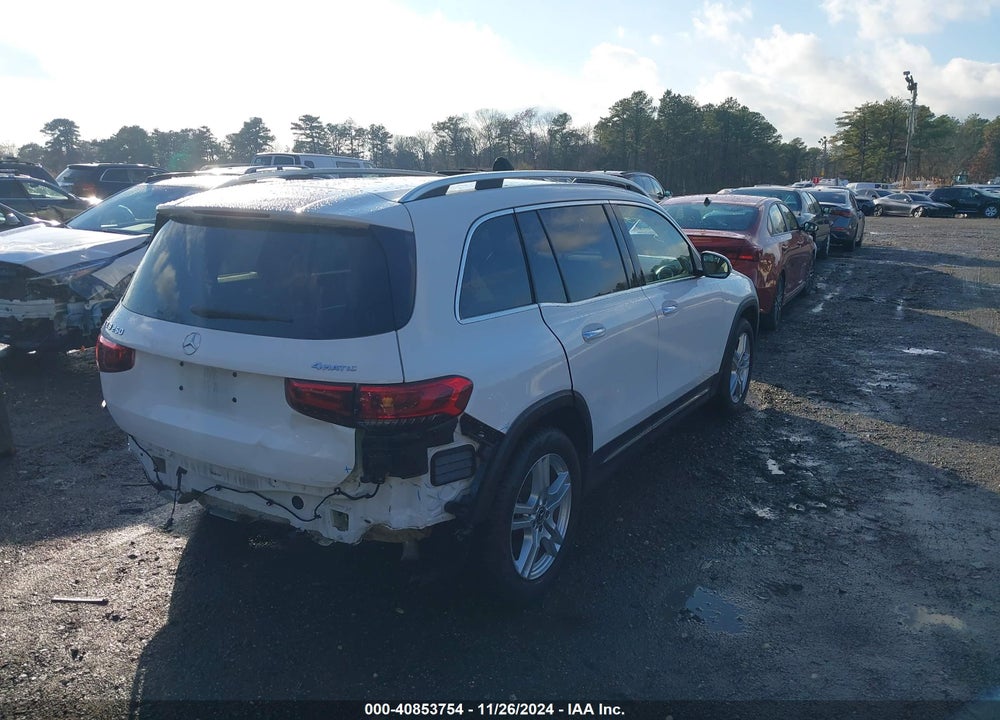 2021 MERCEDES-BENZ GLB 250 4MATIC VIN: W1N4M4HB3MW140168