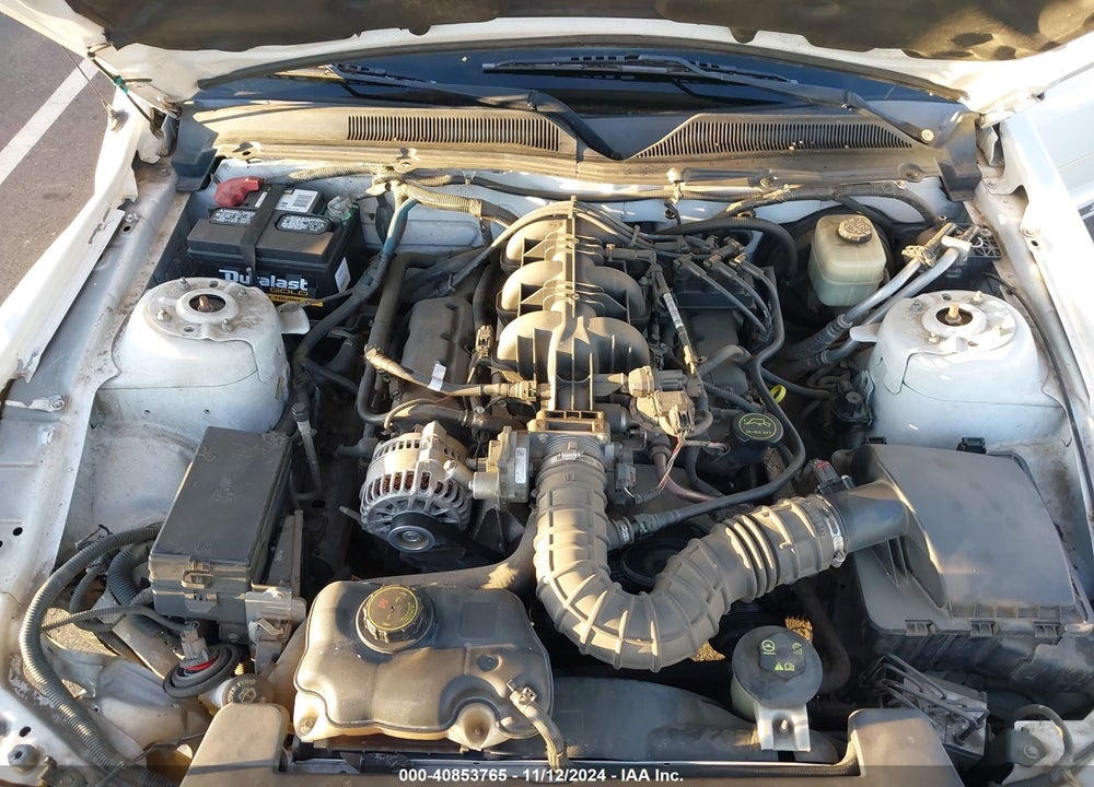 2008 FORD MUSTANG V6 DELUXE VIN: 1ZVHT84NX85143452