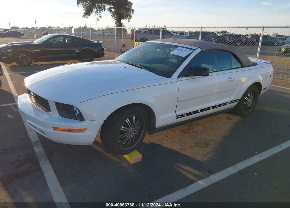 2008 FORD MUSTANG V6 DELUXE VIN: 1ZVHT84NX85143452