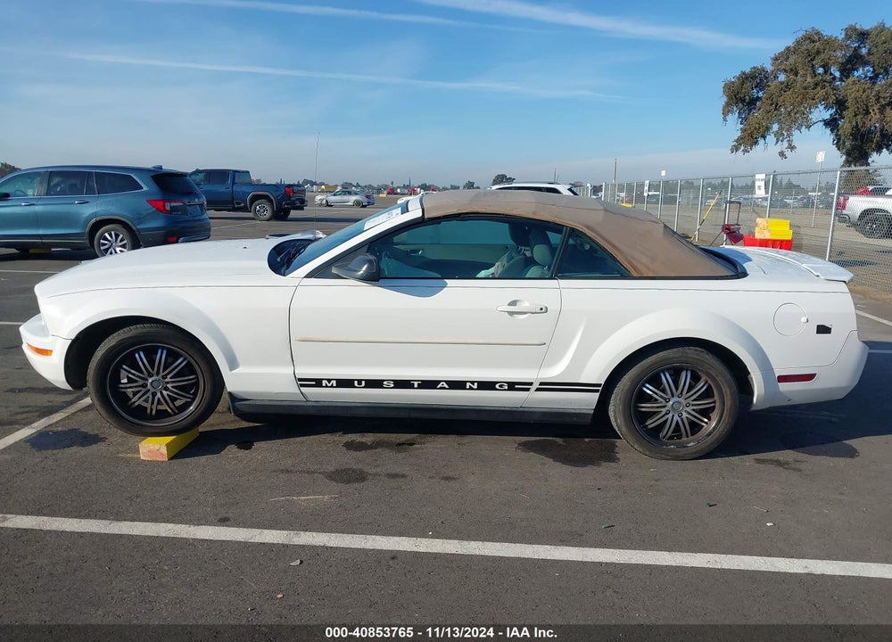 2008 FORD MUSTANG V6 DELUXE VIN: 1ZVHT84NX85143452