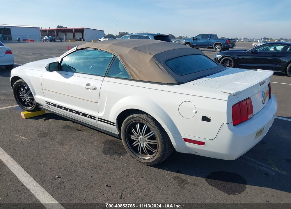 2008 FORD MUSTANG V6 DELUXE VIN: 1ZVHT84NX85143452