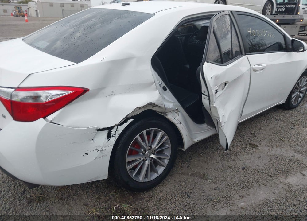 2014 TOYOTA COROLLA L/LE/LE PLS/PRM/S/S PLS VIN: 2T1BURHE6EC126927