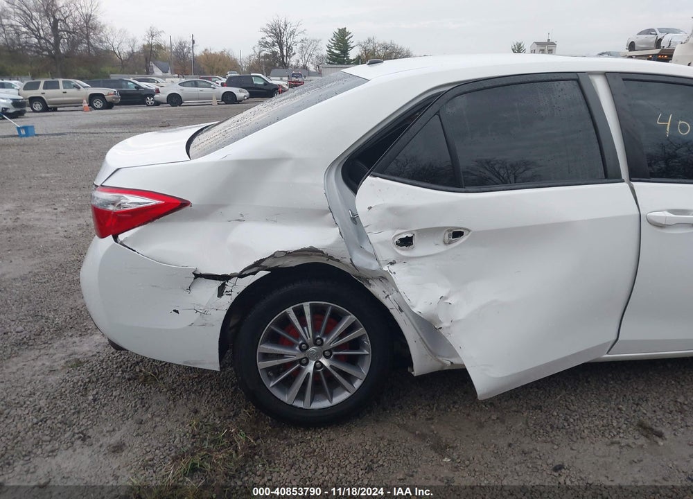 2014 TOYOTA COROLLA L/LE/LE PLS/PRM/S/S PLS VIN: 2T1BURHE6EC126927