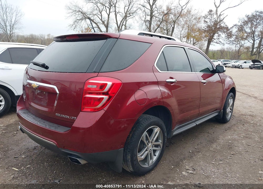 2016 CHEVROLET EQUINOX LTZ VIN: 2GNFLGE38G6328885