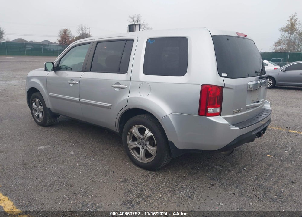 2012 HONDA PILOT EX-L VIN: 5FNYF3H66CB005561