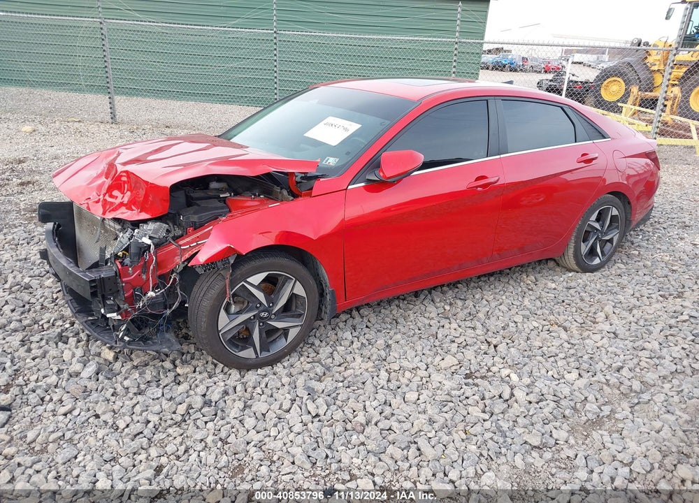 2022 HYUNDAI ELANTRA VIN: 5NPLP4AG8NH076216