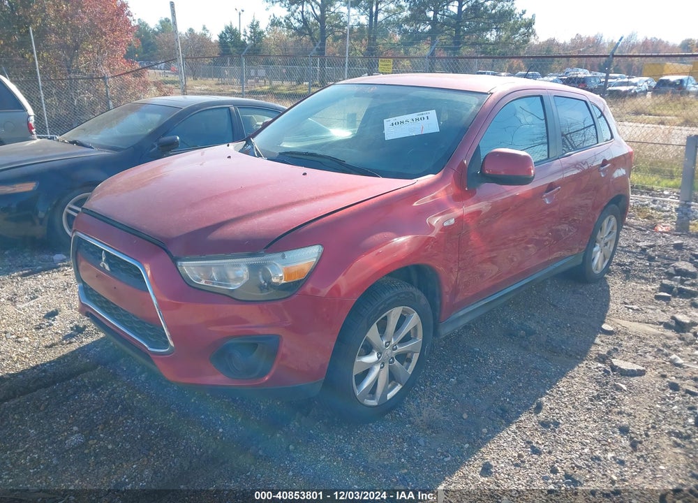 2014 MITSUBISHI OUTLANDER SPORT ES VIN: 4A4AP3AU9EE014095
