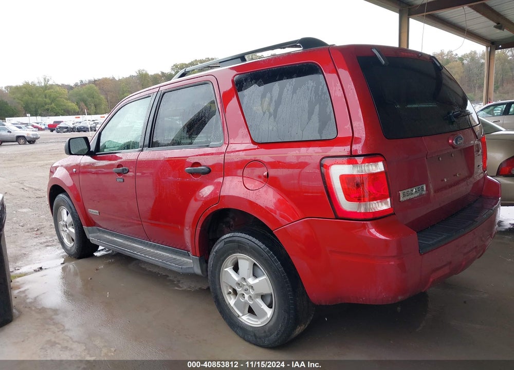 2008 FORD ESCAPE XLT VIN: 1FMCU93118KD50629