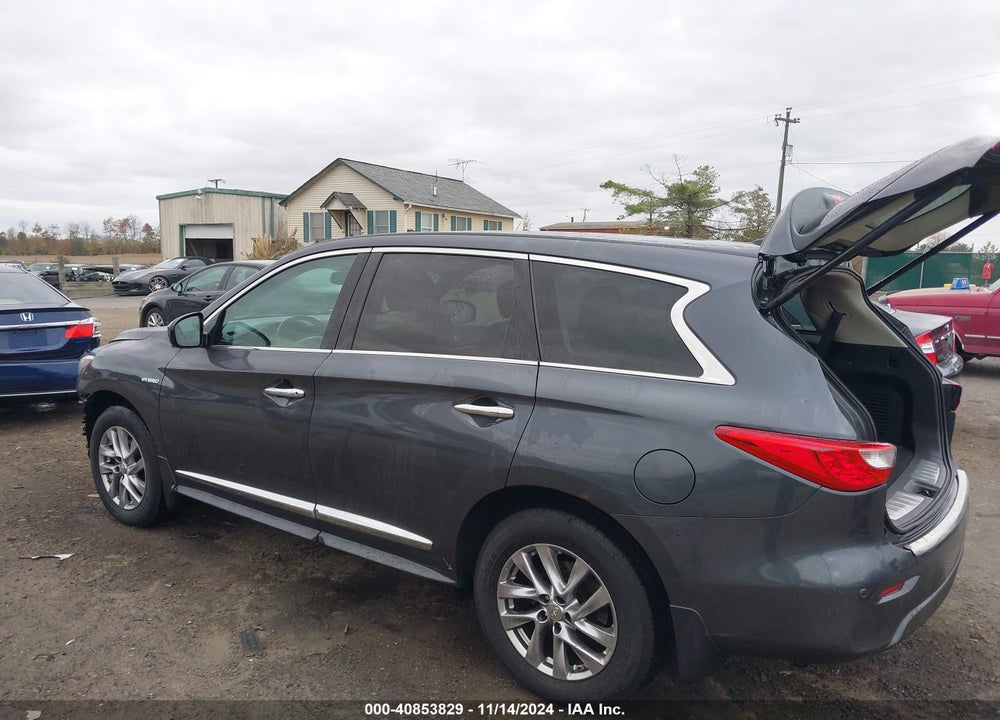 2014 INFINITI QX60 HYBRID VIN: 5N1CL0MM7EC510851