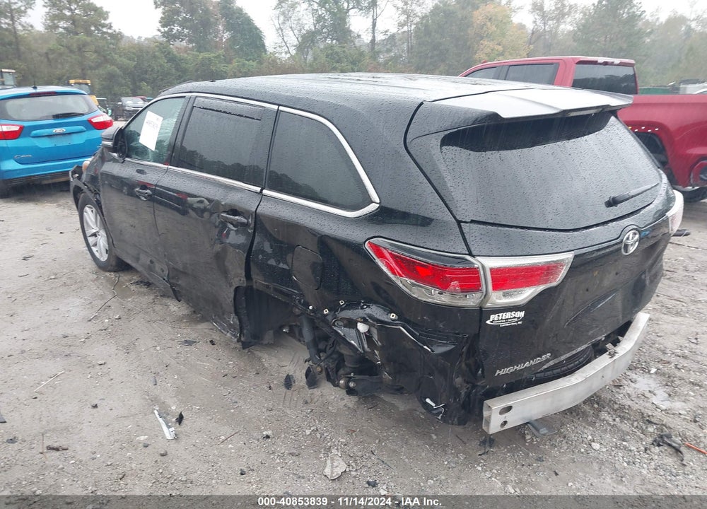 2016 TOYOTA HIGHLANDER LE V6 VIN: 5TDZKRFH0GS147459