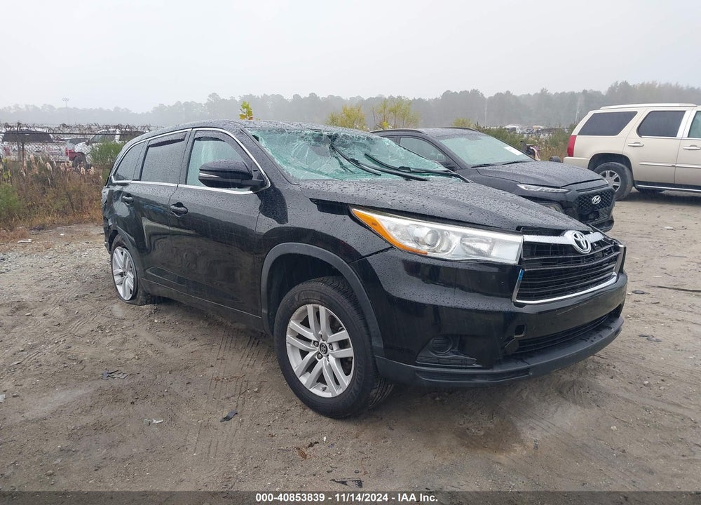 2016 TOYOTA HIGHLANDER LE V6 VIN: 5TDZKRFH0GS147459
