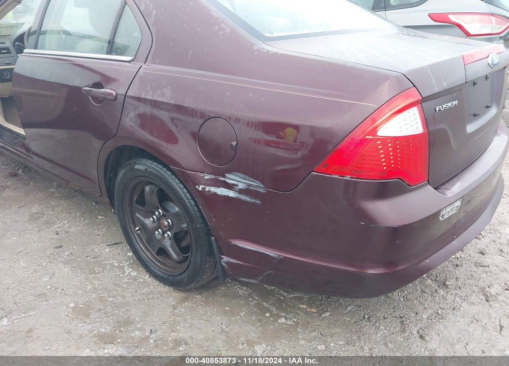 2011 FORD FUSION SE VIN: 3FAHP0HA6BR151624