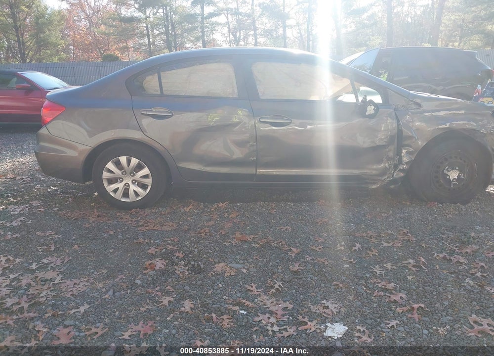 2012 HONDA CIVIC LX VIN: 2HGFB2F56CH596641