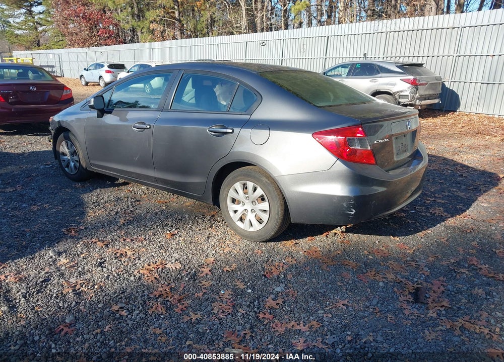2012 HONDA CIVIC LX VIN: 2HGFB2F56CH596641