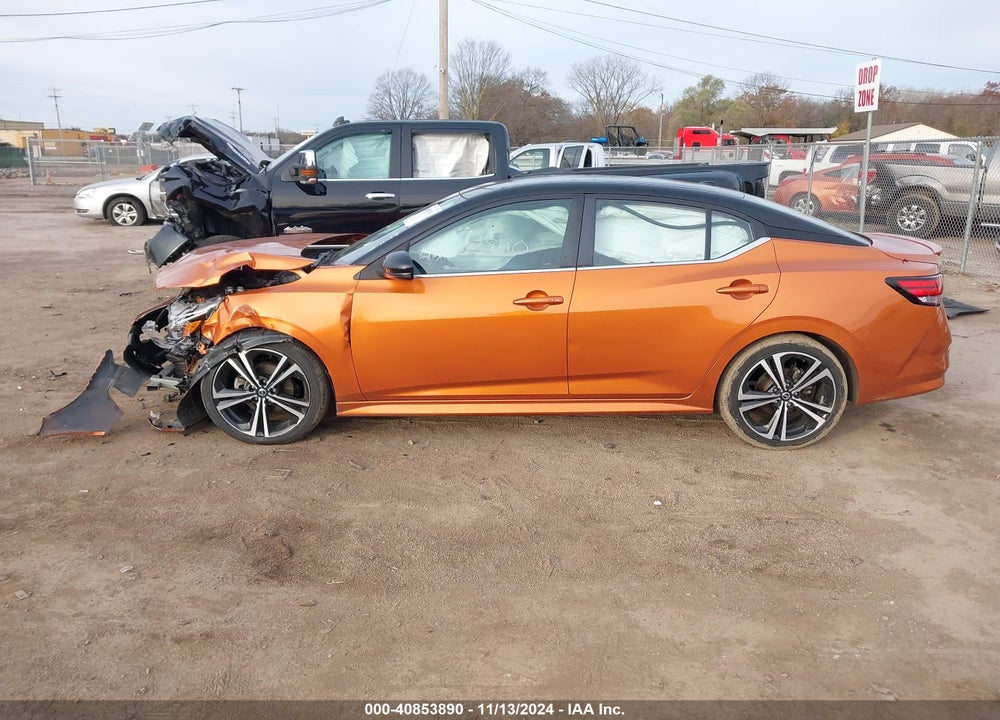 2021 NISSAN SENTRA VIN: 3N1AB8DV3MY288064
