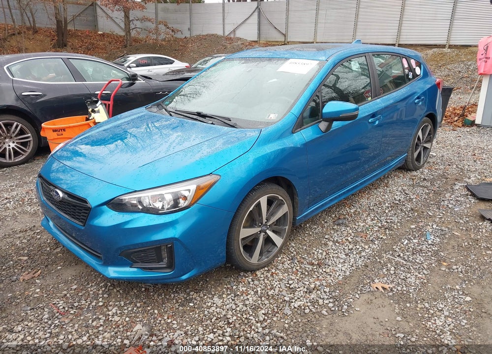 2019 SUBARU IMPREZA 2.0I SPORT VIN: 4S3GTAM69K3734079