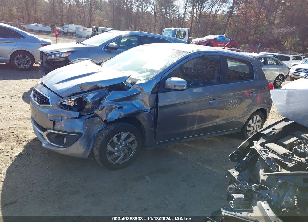 2019 MITSUBISHI MIRAGE VIN: ML32A4HJ0KH003837