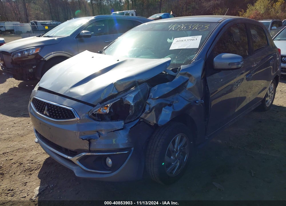 2019 MITSUBISHI MIRAGE VIN: ML32A4HJ0KH003837