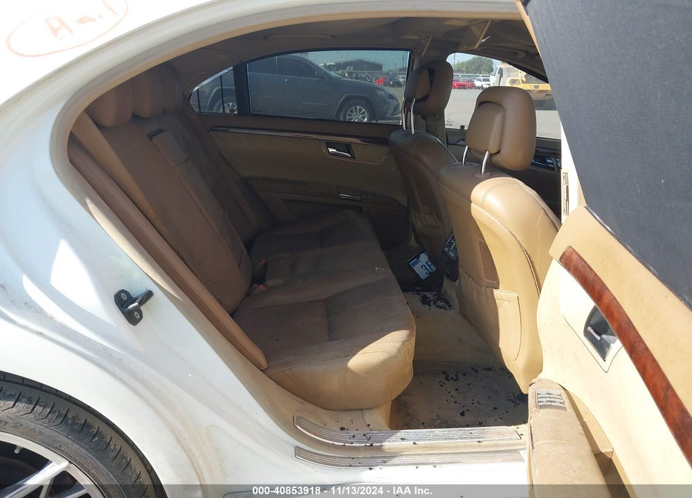 2008 MERCEDES-BENZ S 550 4MATIC VIN: WDDNG86X58A168054