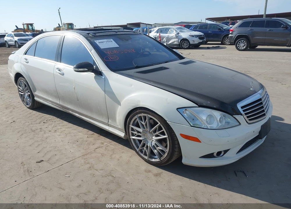 2008 MERCEDES-BENZ S 550 4MATIC VIN: WDDNG86X58A168054