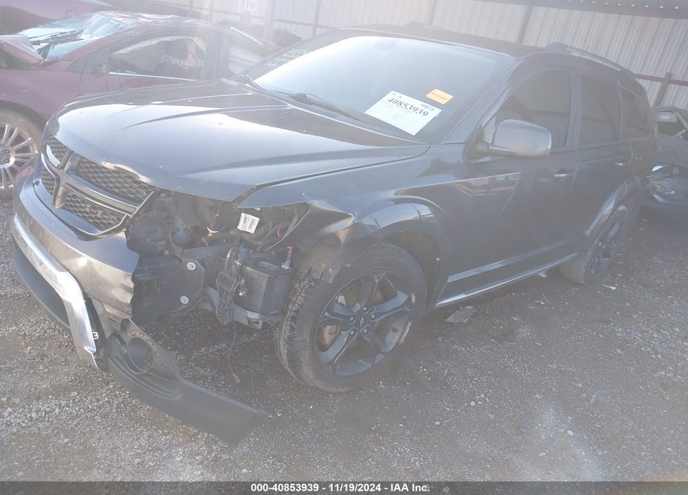 2018 DODGE JOURNEY CROSSROAD VIN: 3C4PDCGG8JT408855