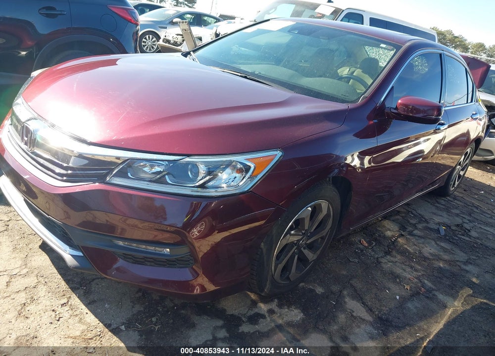 2016 HONDA ACCORD EX-L V-6 VIN: 1HGCR3F04GA015800