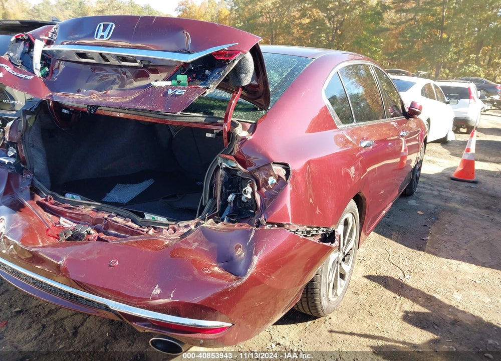 2016 HONDA ACCORD EX-L V-6 VIN: 1HGCR3F04GA015800