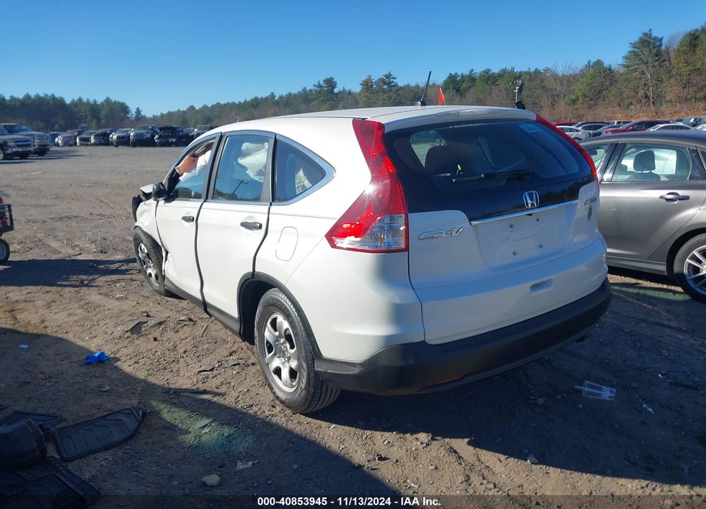 2013 HONDA CR-V LX VIN: 5J6RM4H39DL075215