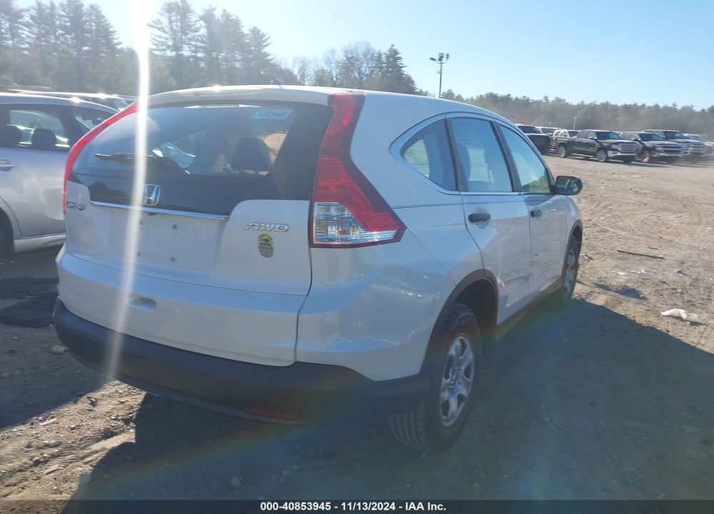 2013 HONDA CR-V LX VIN: 5J6RM4H39DL075215