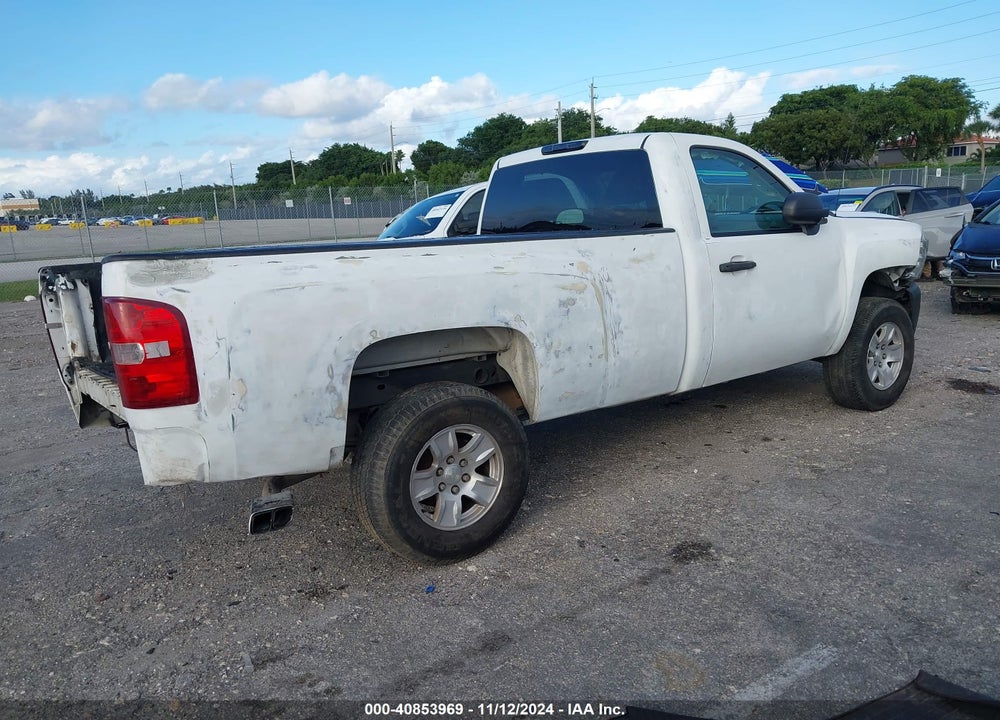 2013 CHEVROLET SILVERADO 1500 WORK TRUCK VIN: 1GCNCPEX4DZ150920