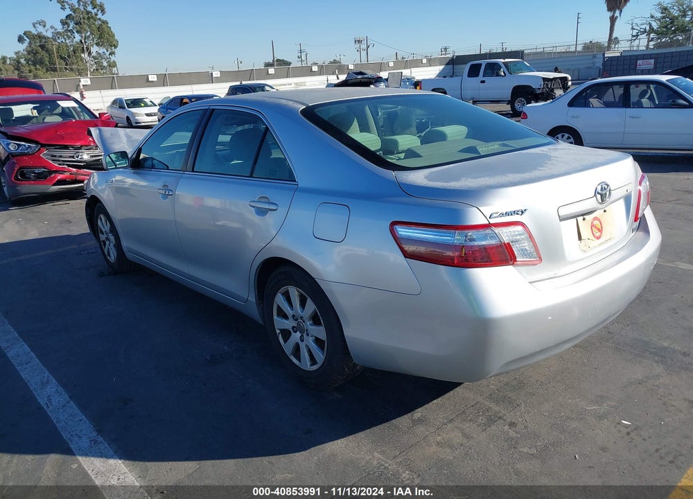 2007 TOYOTA CAMRY HYBRID VIN: JTNBB46K273012481