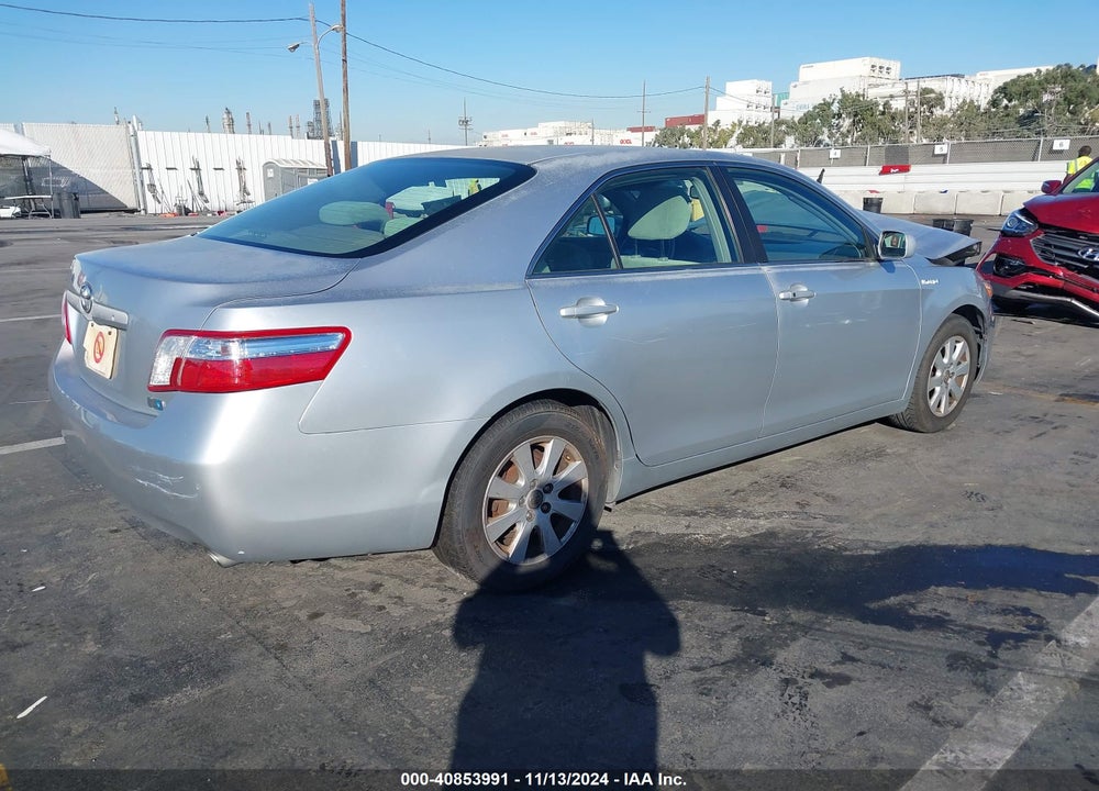 2007 TOYOTA CAMRY HYBRID VIN: JTNBB46K273012481