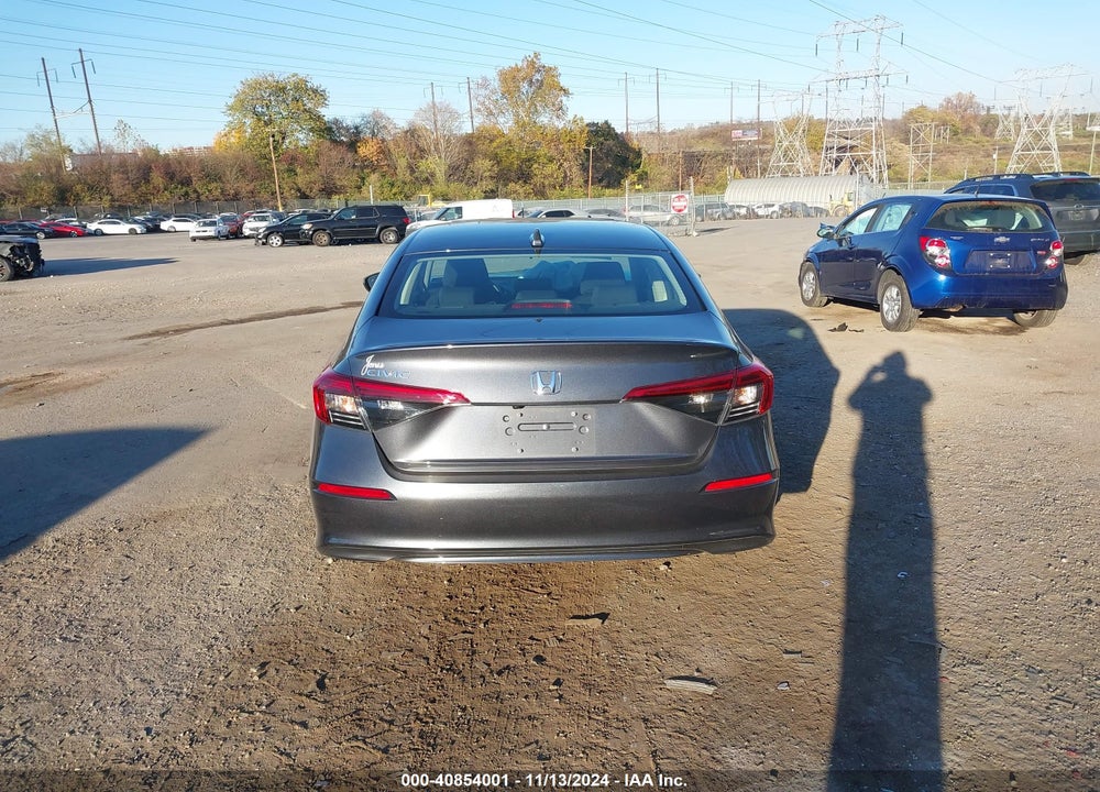 2022 HONDA CIVIC VIN: 2HGFE1F72NH314369