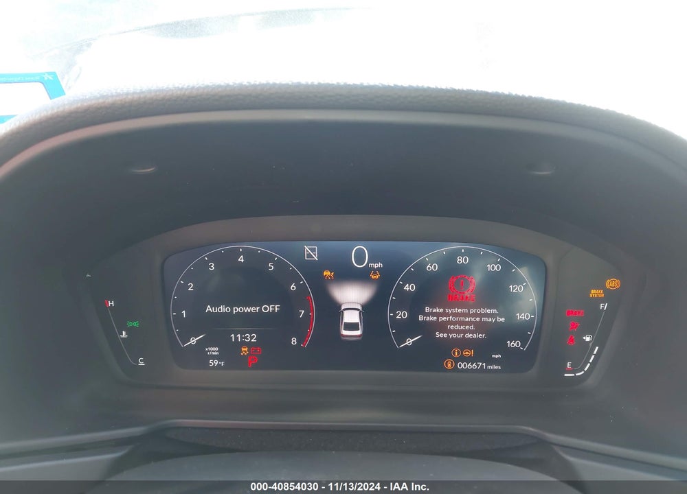 2024 HONDA ACCORD VIN: 1HGCY1F37RA077177