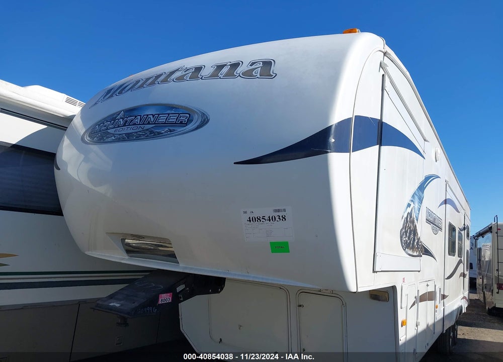 2011 KEYSTONE OTHER VIN: 4YDF3462XBR730477