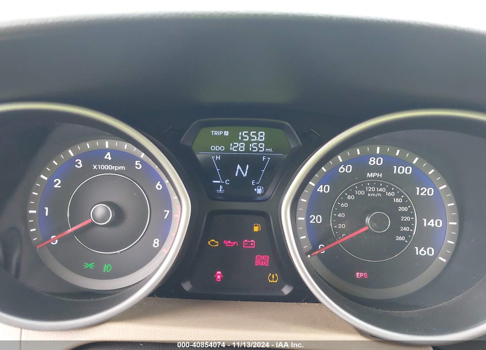 2012 HYUNDAI ELANTRA GLS (ULSAN PLANT) VIN: KMHDH4AE7CU408290