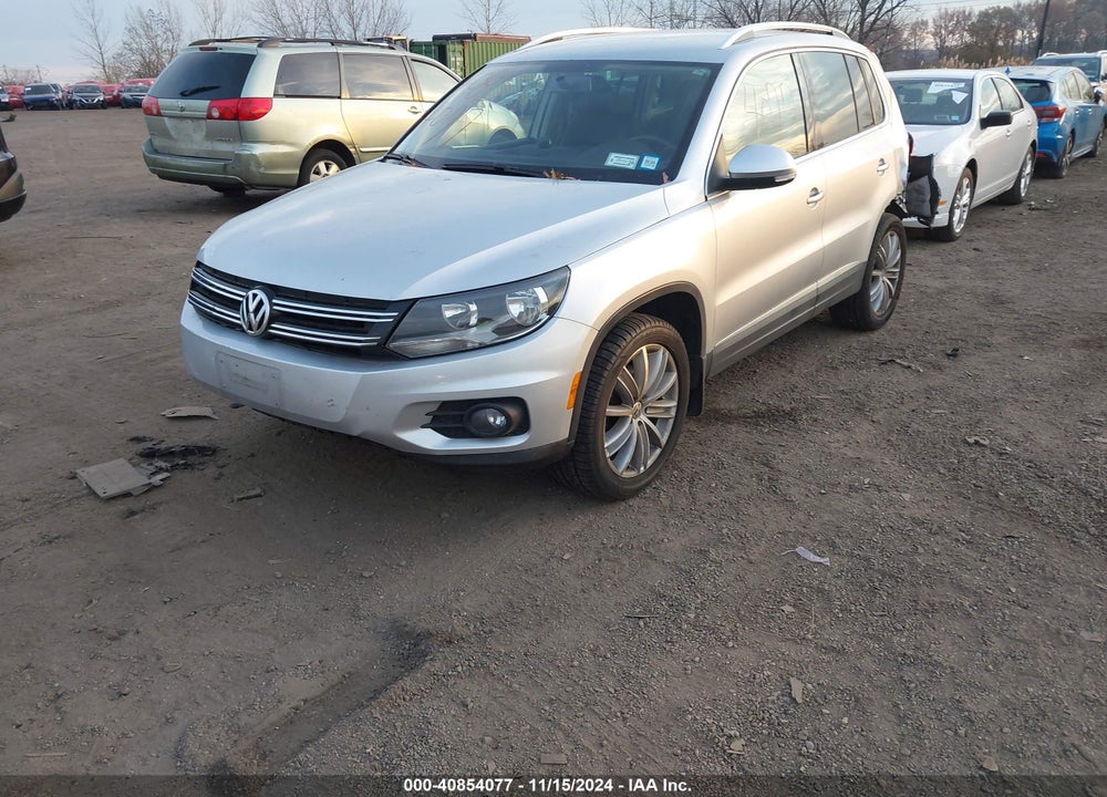 2013 VOLKSWAGEN TIGUAN SE VIN: WVGBV3AX3DW614630