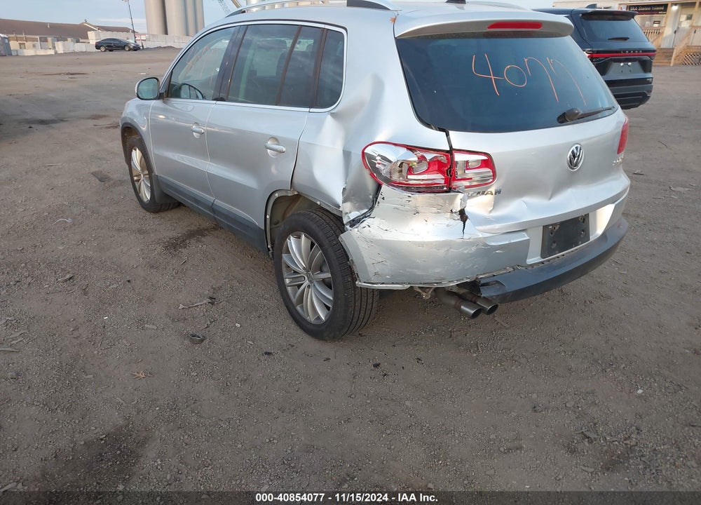 2013 VOLKSWAGEN TIGUAN SE VIN: WVGBV3AX3DW614630