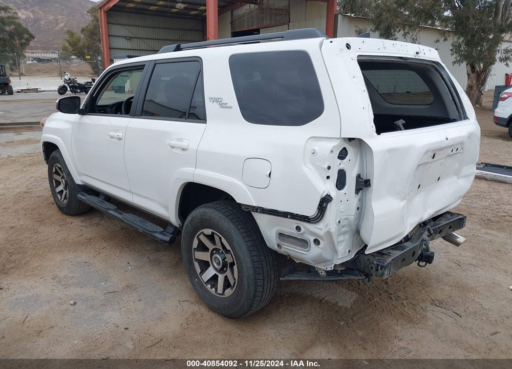 2019 TOYOTA 4RUNNER TRD OFF ROAD VIN: JTEBU5JR3K5649848
