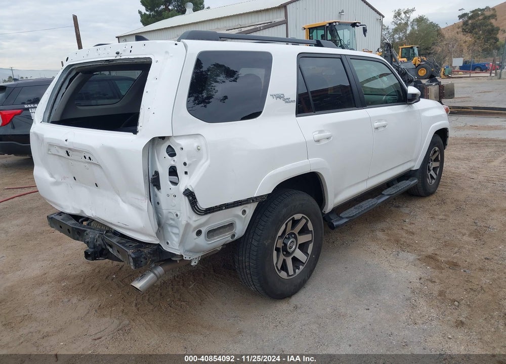 2019 TOYOTA 4RUNNER TRD OFF ROAD VIN: JTEBU5JR3K5649848