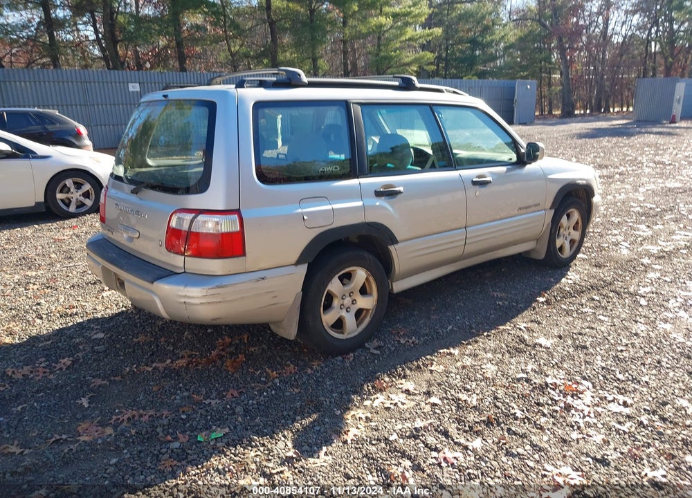 2001 SUBARU FORESTER S VIN: JF1SF65621H700019