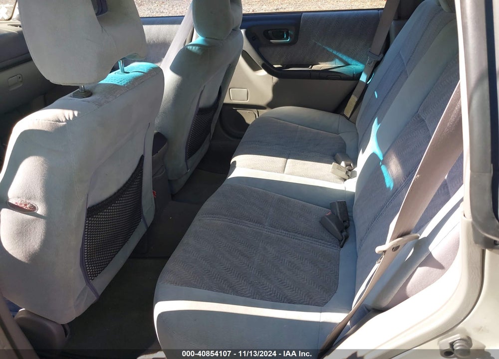 2001 SUBARU FORESTER S VIN: JF1SF65621H700019