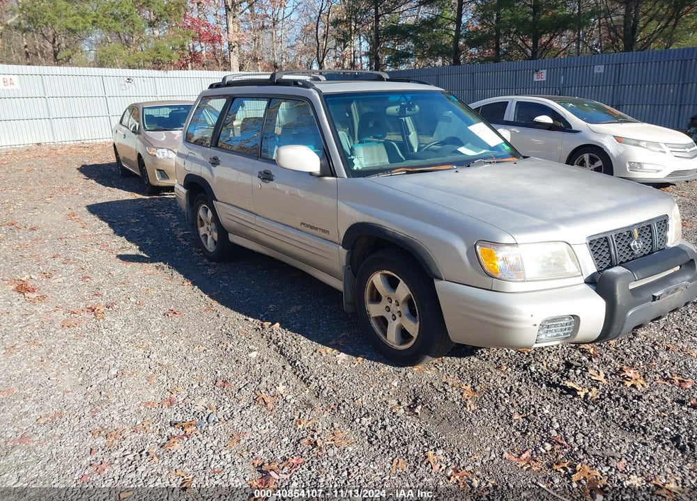 2001 SUBARU FORESTER S VIN: JF1SF65621H700019