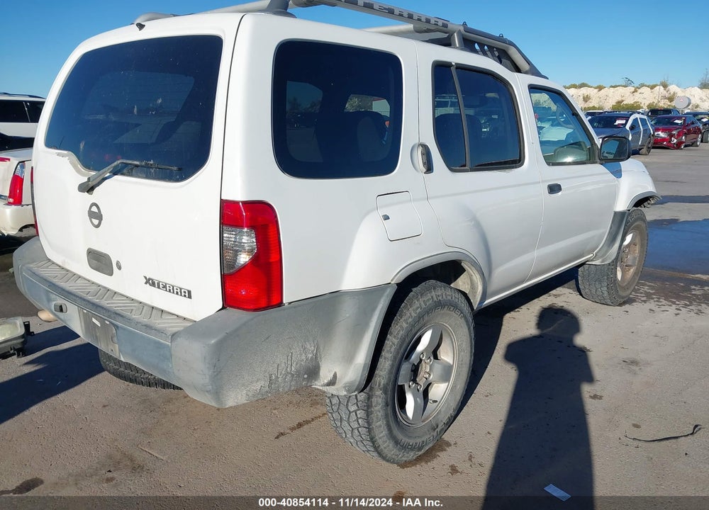2004 NISSAN XTERRA XE VIN: 5N1ED28TX4C647123