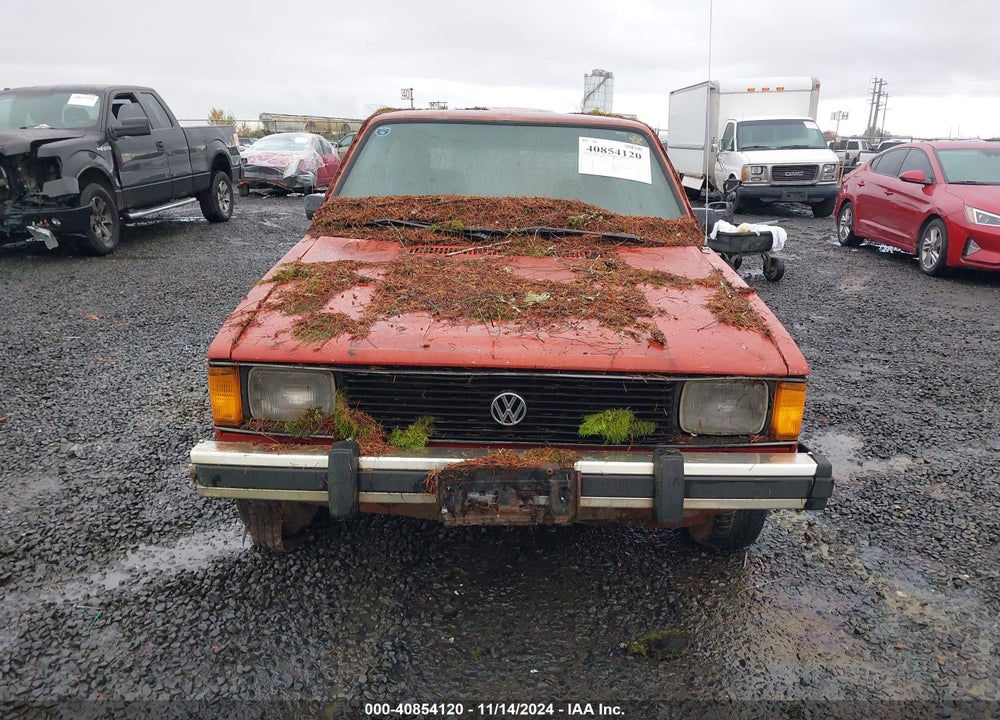 1981 VOLKSWAGEN RABBIT L CUSTOM VIN: 1VWFG0175BV187076